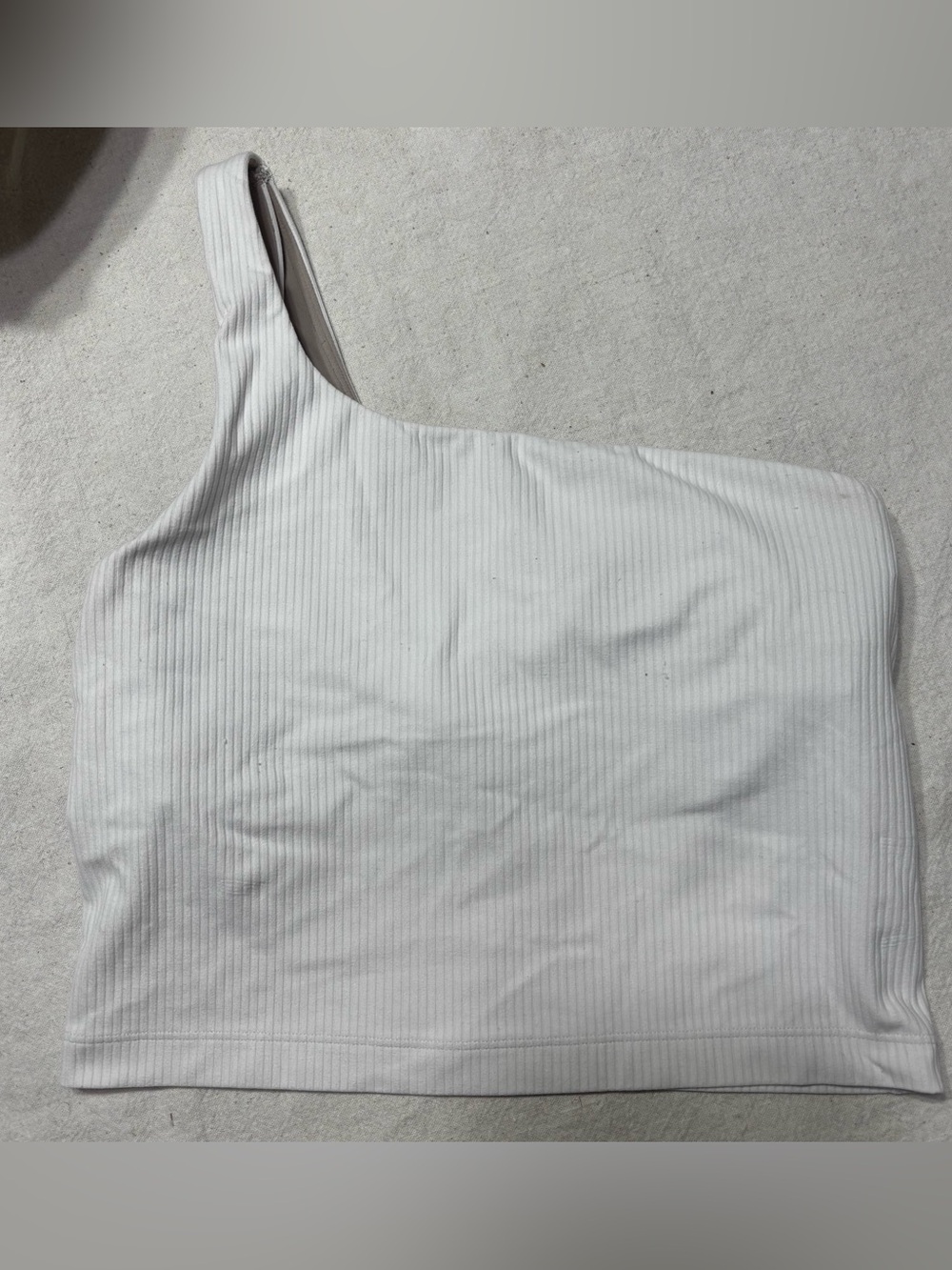 lululemon white ribbed top